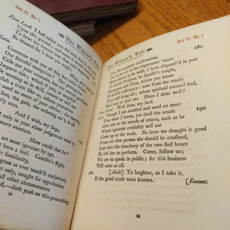 The Temple Shakespeare Series (late 1800's to early 1900's)