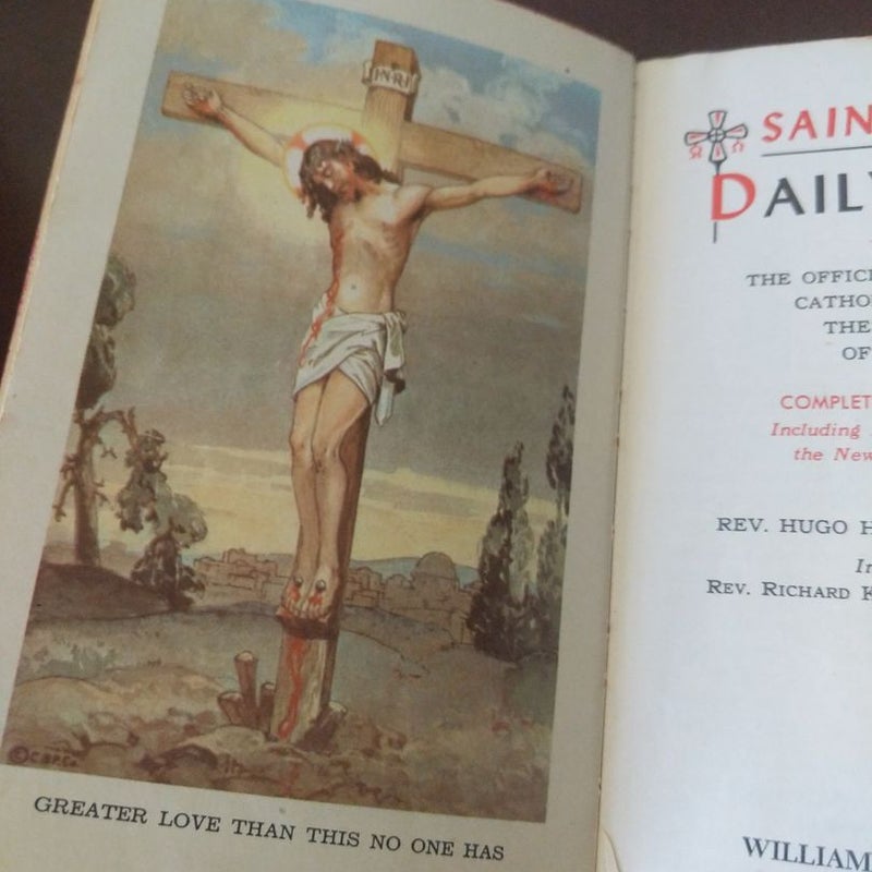 Saint Joseph Daily Missal (vintage 1959)