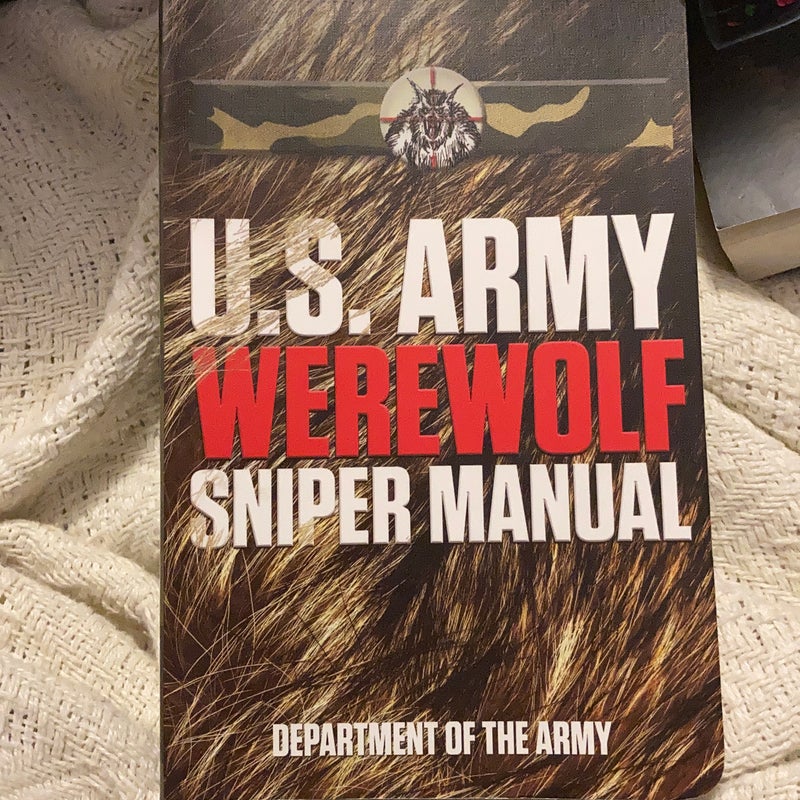 U.S. Army Werewolf Sniper Manual