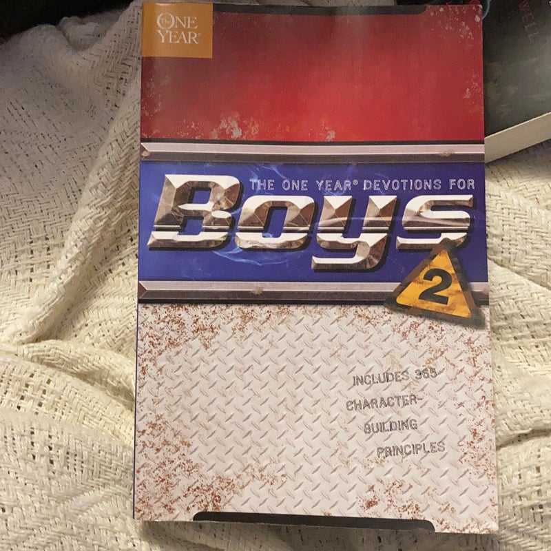 The One Year Book of Devotions for Boys