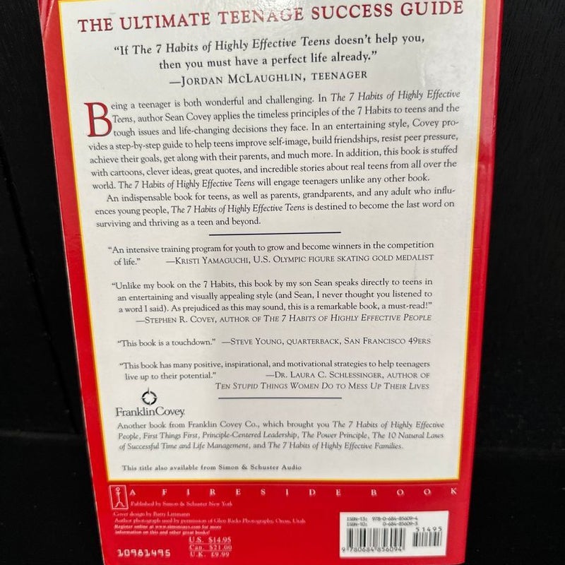 The 7 Habits of Highly Effective Teens