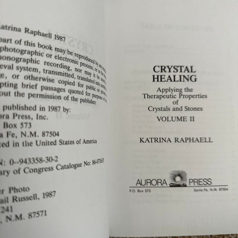 Crystal Healing Volume 2