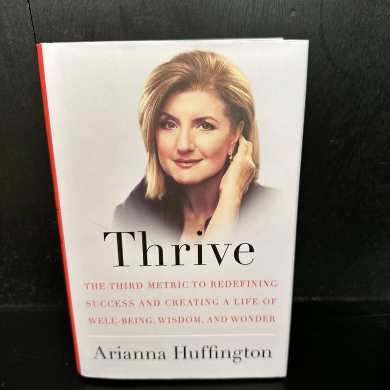 Thrive AUTOGRAPHED 