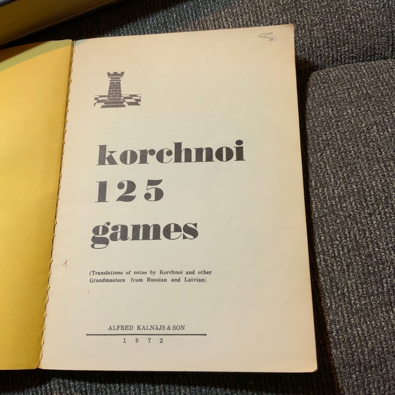Korchnoi 125 Games