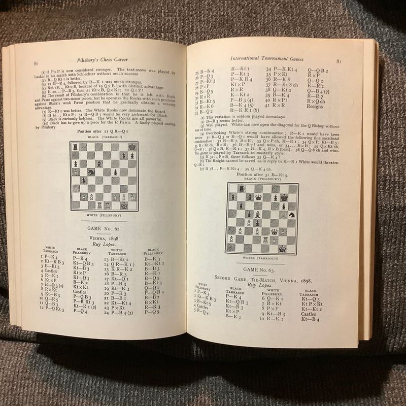 Pillsbury’s Chess Career