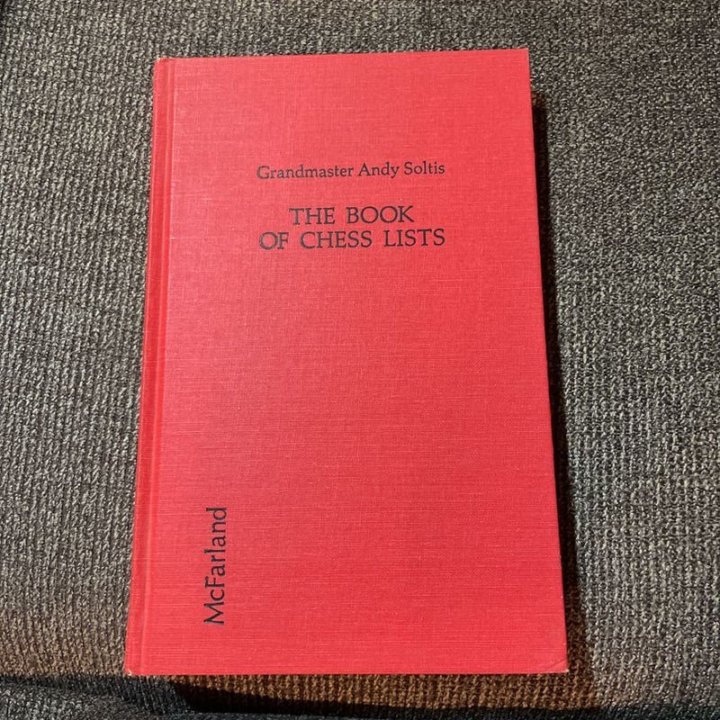 The Book of Chess Lists