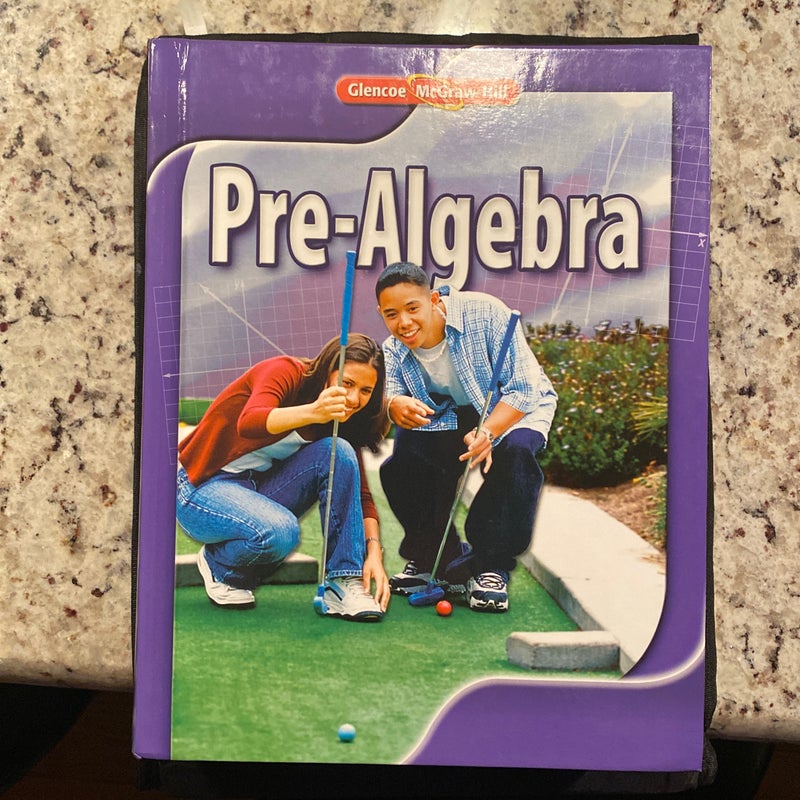 Pre-Algebra, Student Edition
