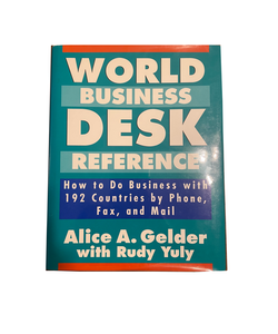 World Business Desk Reference (Shipping Included)