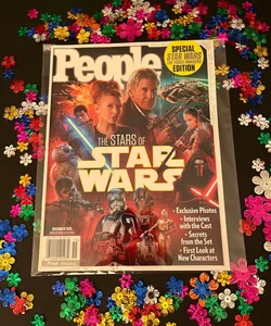 The Stars of Star Wars Magazine (comes with protective sleeve)