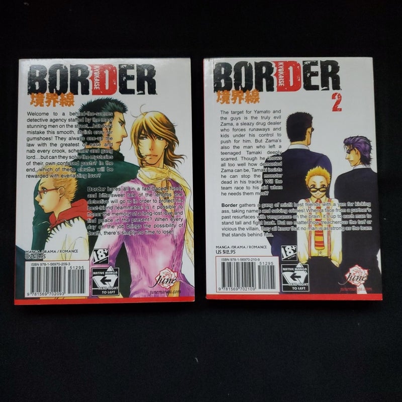 Border Volume 1 (Yaoi)