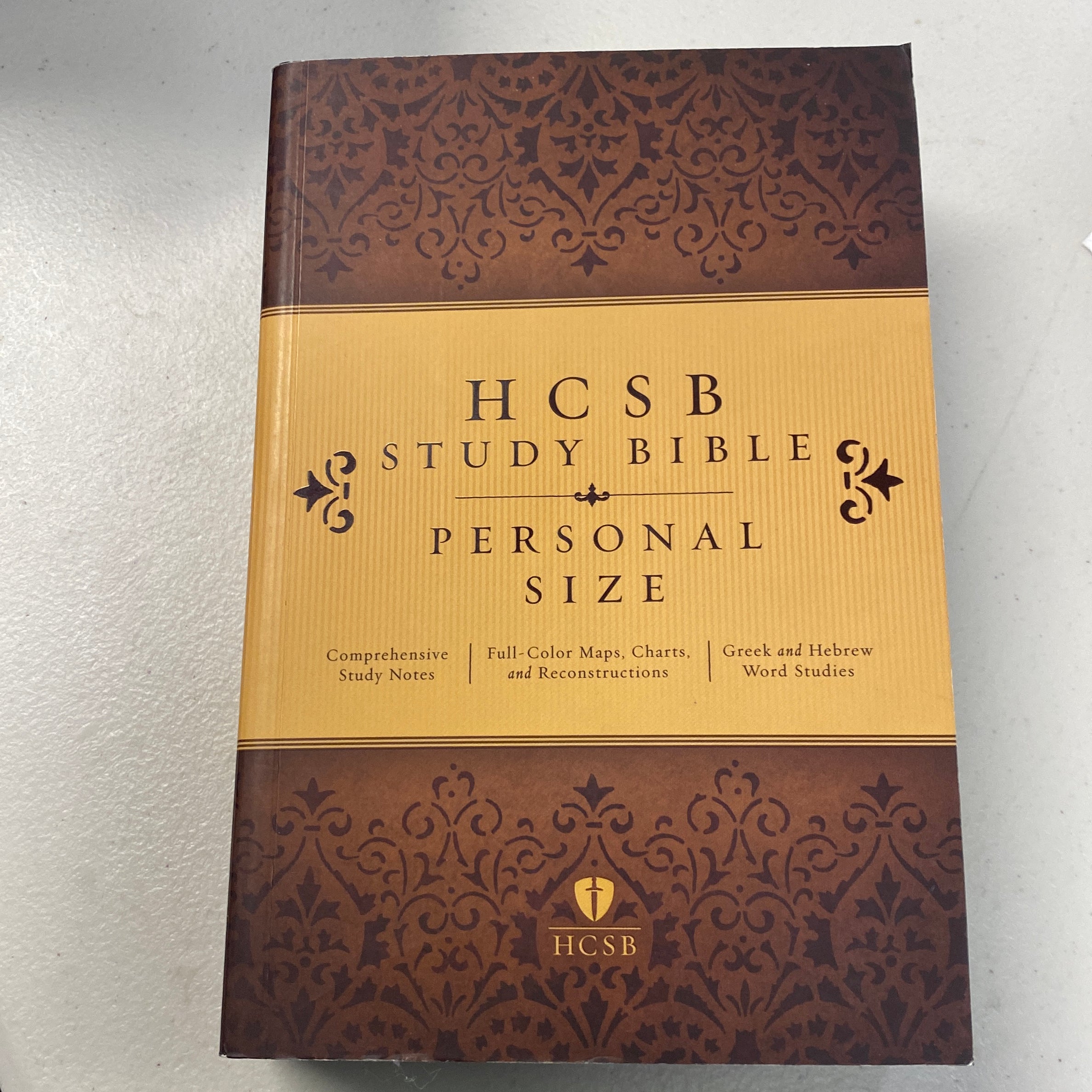 HCSB Study Bible Personal Size, Trade Paper