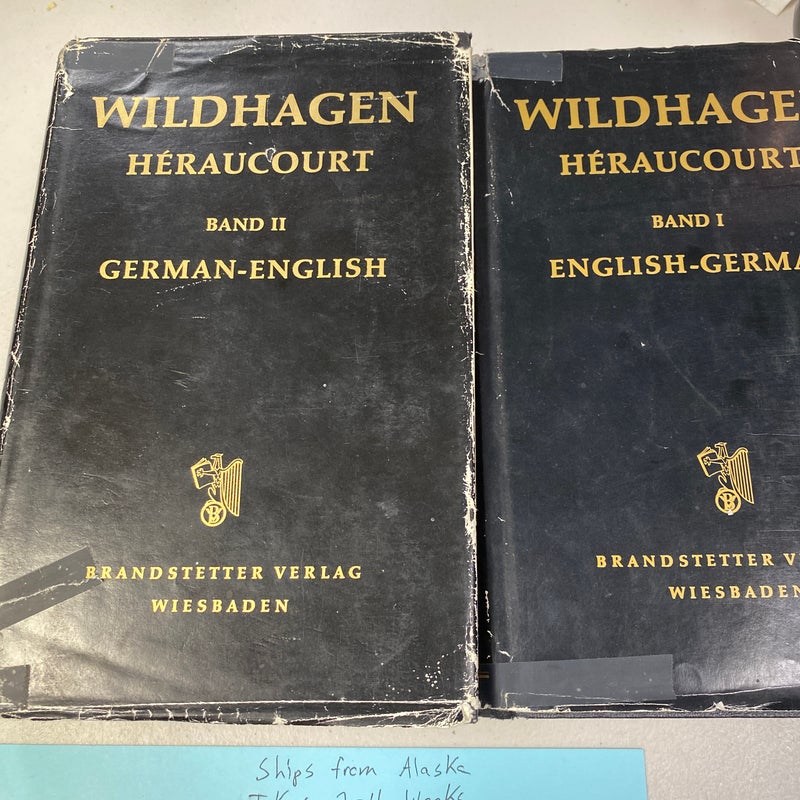 Wörterbuch 01 & 2 Englisch - Deutsch