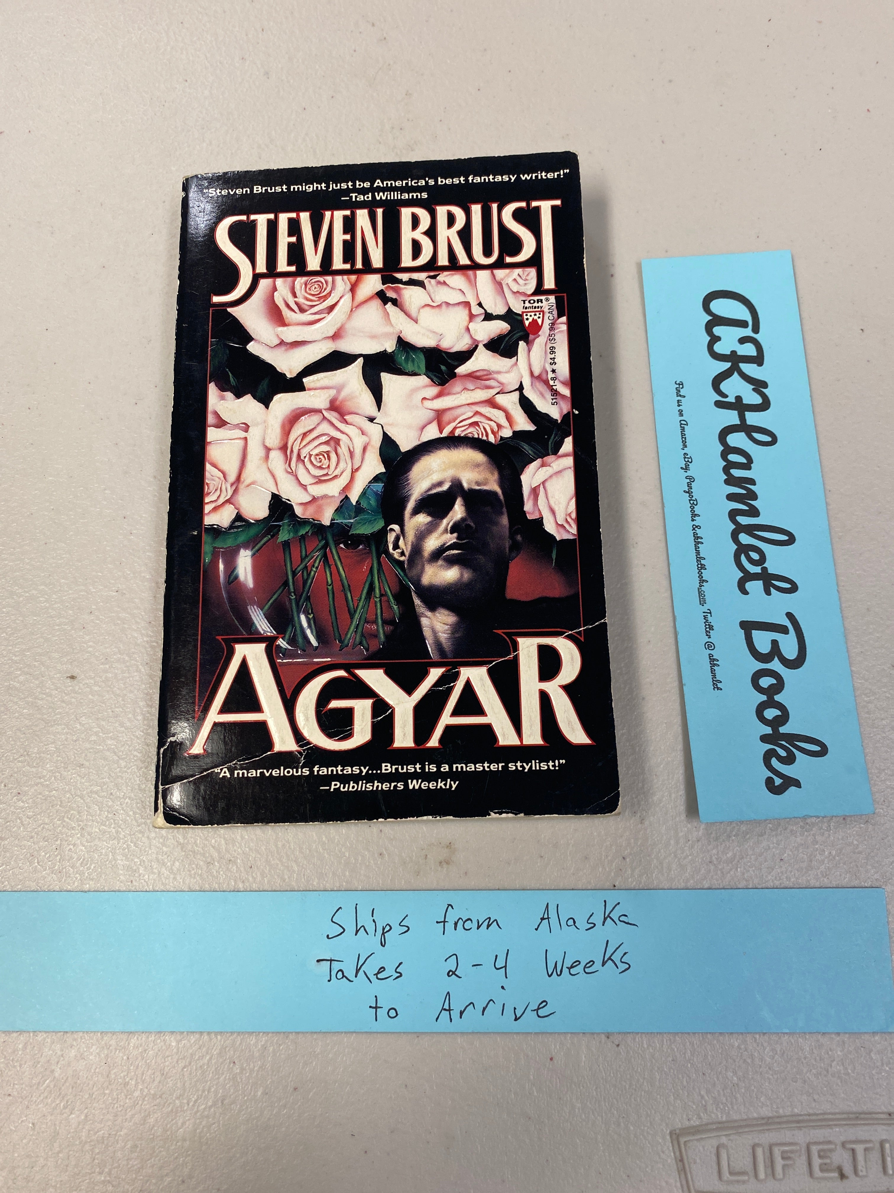 Agyar by Steven Brust, Hardcover | Pangobooks