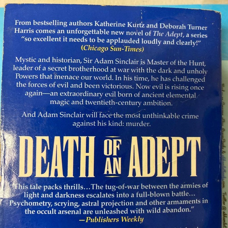 Death of an Adept