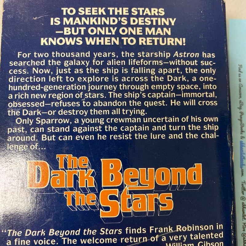 The Dark Beyond the Stars