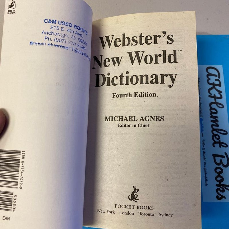 Webster's New World Dictonary