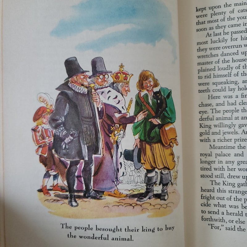 VTG Grimms Fairy Tales illustrated 1965