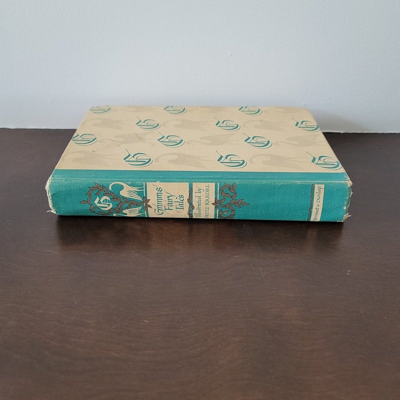 VTG Grimms Fairy Tales illustrated 1965