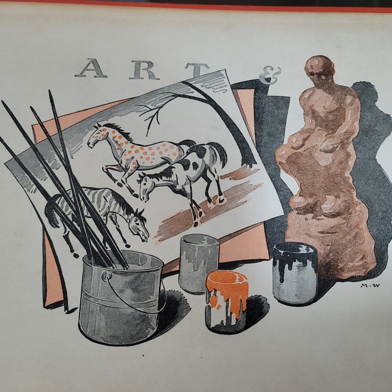Vtg 1949 Childcraft vol 13 Art and Music