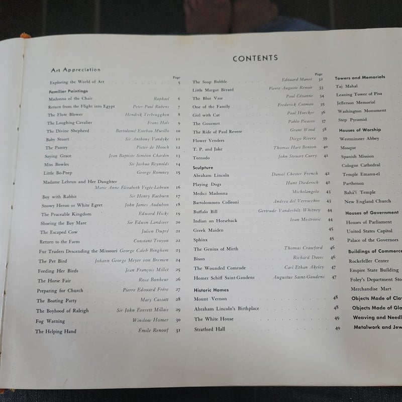 Vtg 1949 Childcraft vol 13 Art and Music