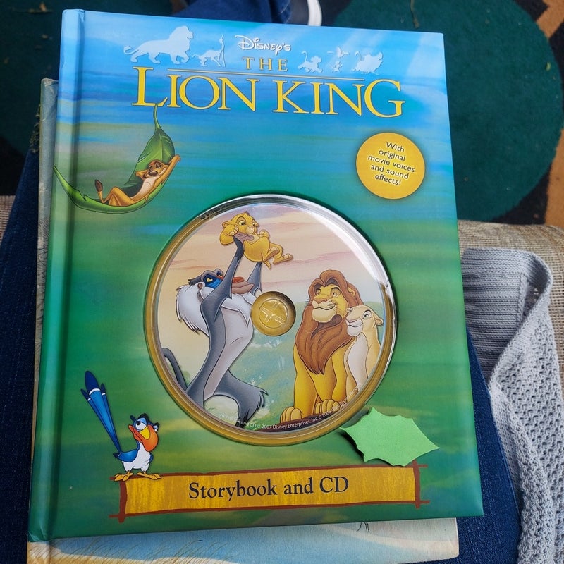 Disney's the Lion King Storybook and CD