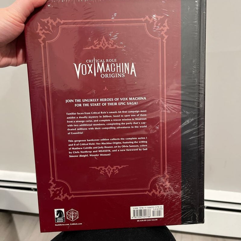 Critical Role: Vox Machina Origins Library Edition: Series I and II Collection