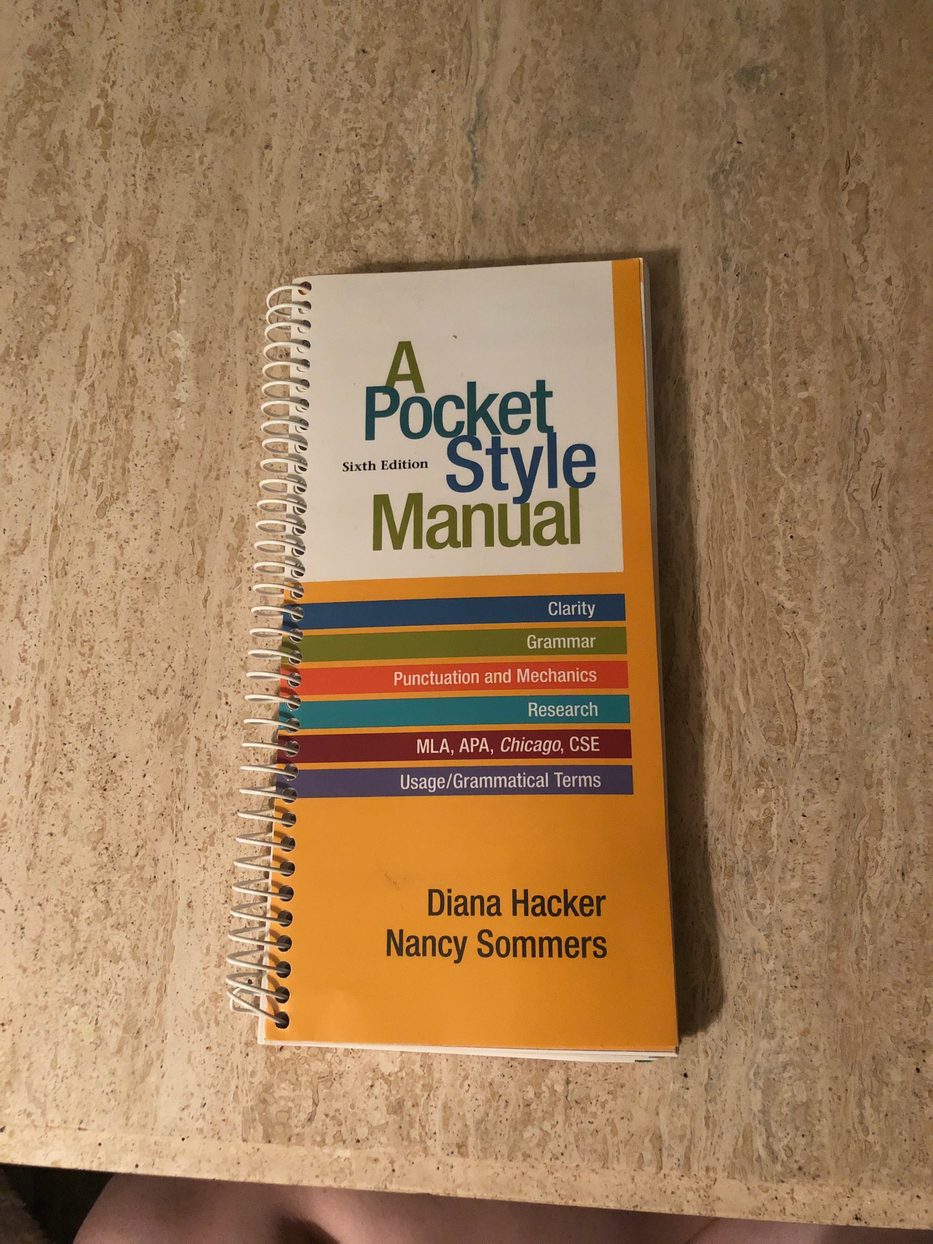 A Pocket Style Manual