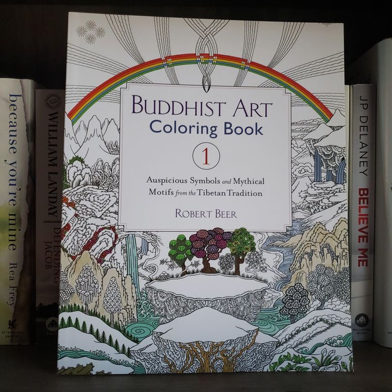 Buddhist Art Coloring Book 1 by Robert Beer, Paperback Pangobooks