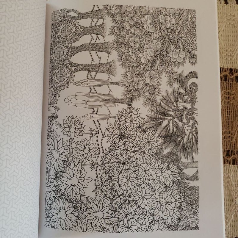 Buddhist Art Coloring Book 1