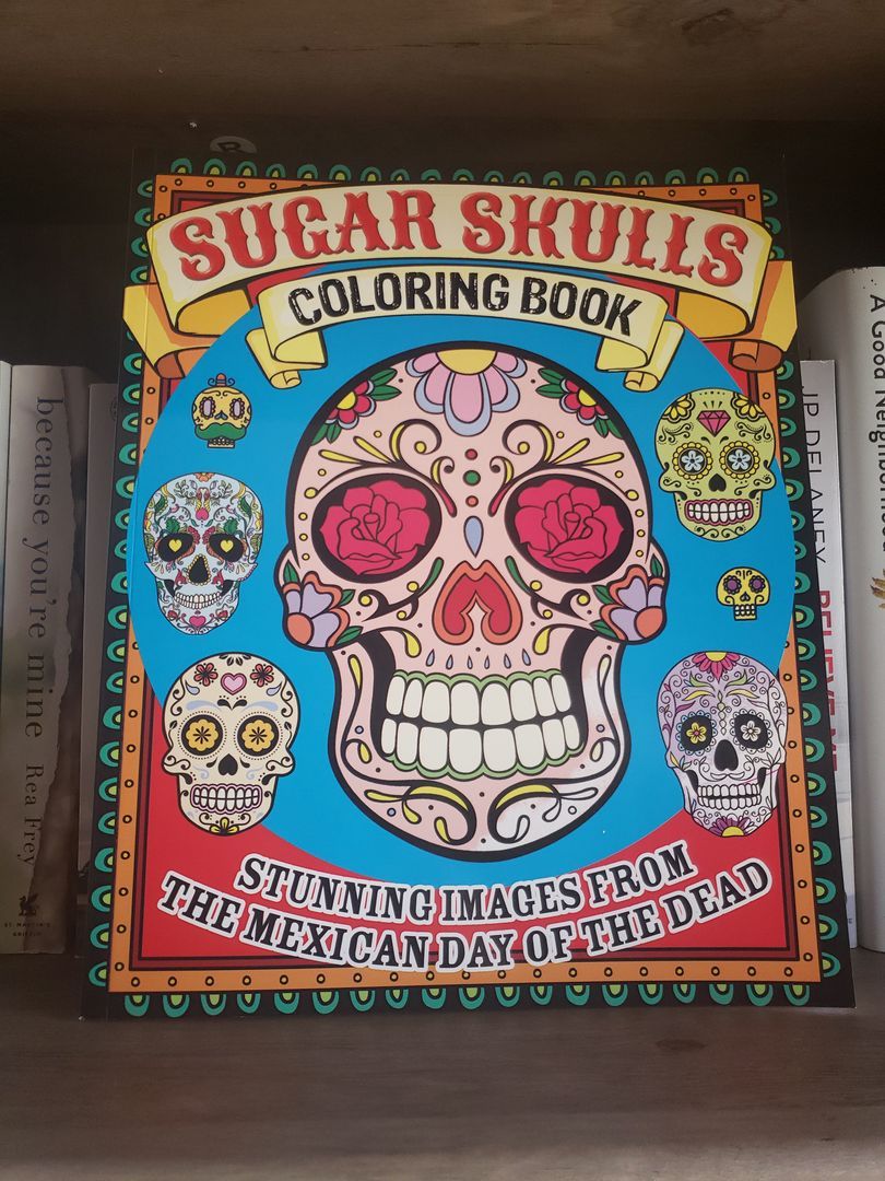 Sugar Skulls Coloring Book