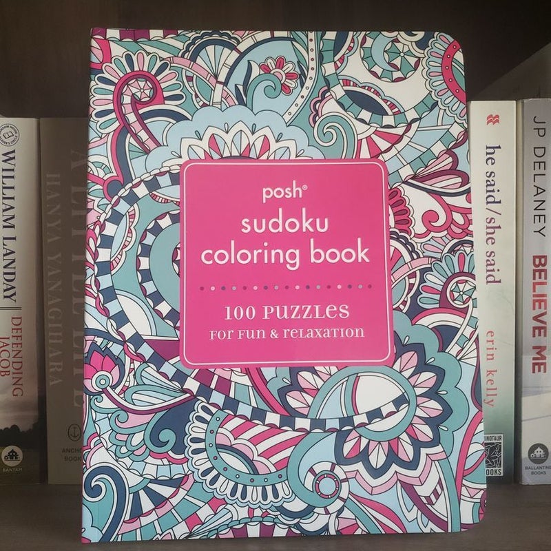 Sudoku Coloring Book