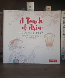 Touch of Asia Colouring Book