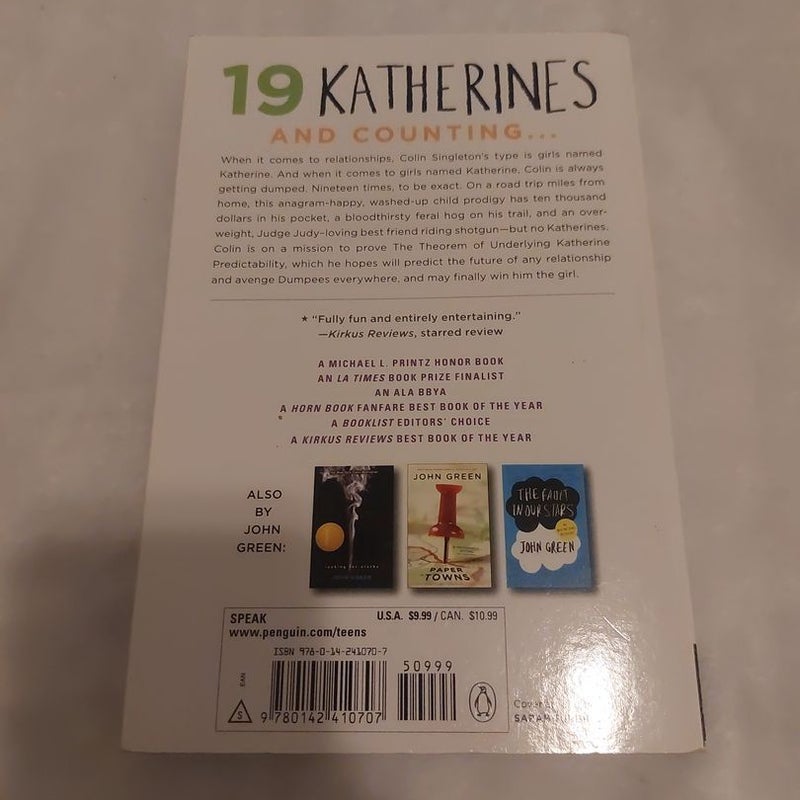 An Abundance of Katherines