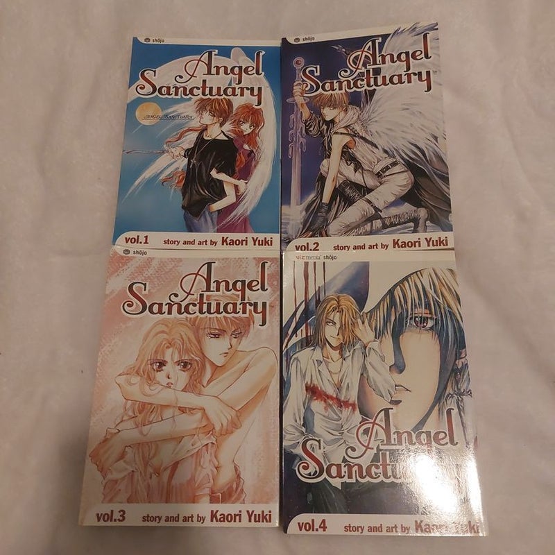 Angel Sanctuary Manga Vol 1-4