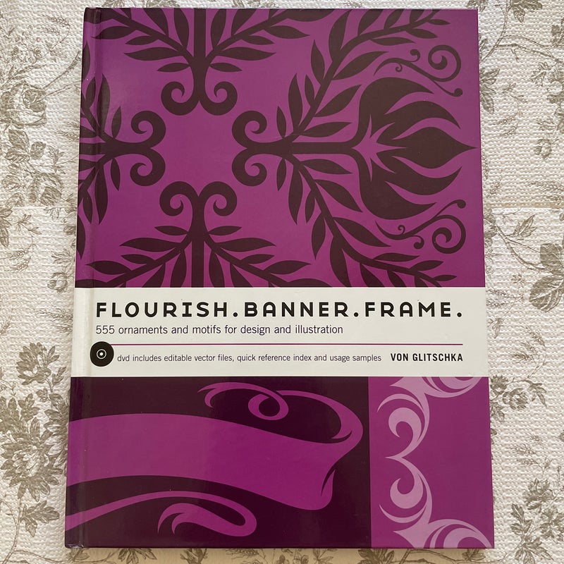 Flourish. Banner. Frame