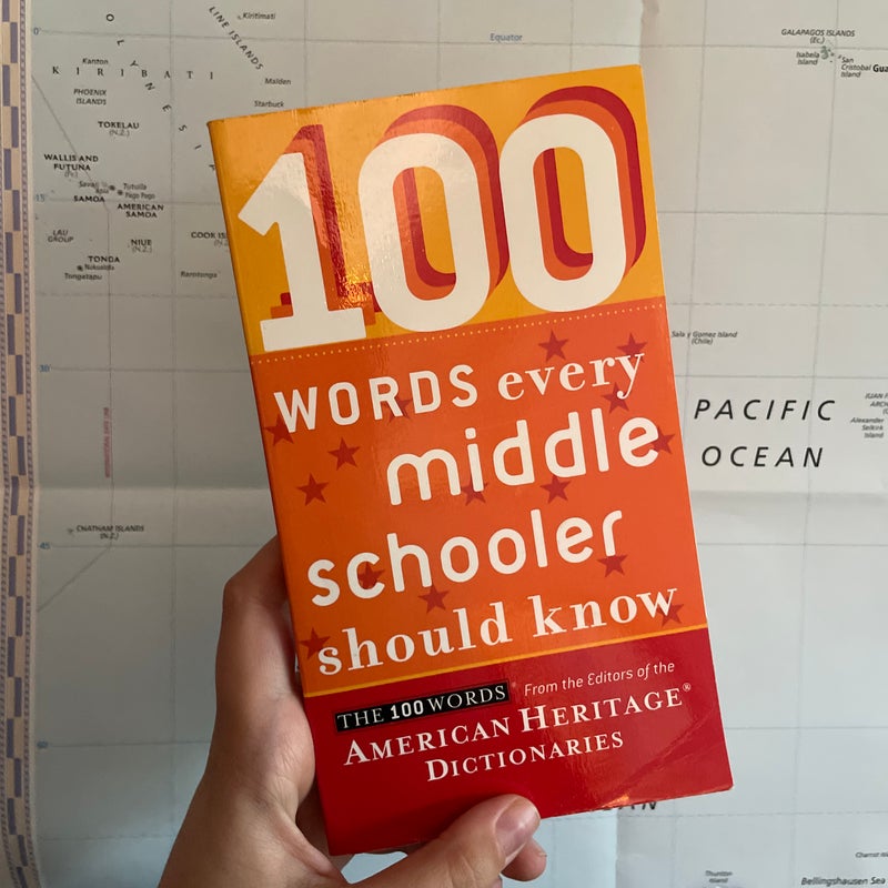 100 Words Every Middle Schooler Should Know