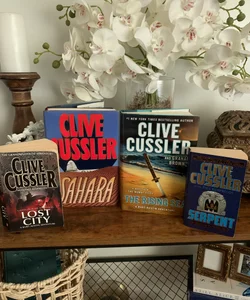 Clive Cussler 4 Book Bundle (BOGO FREE)