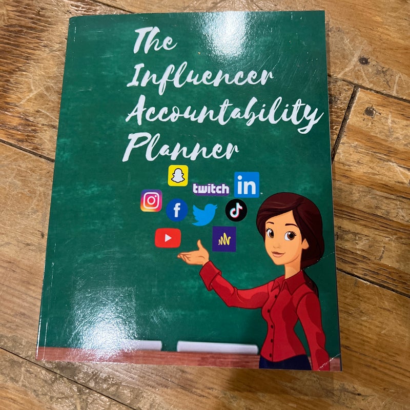 The Influencer Accountability Planner Social Media Posting 