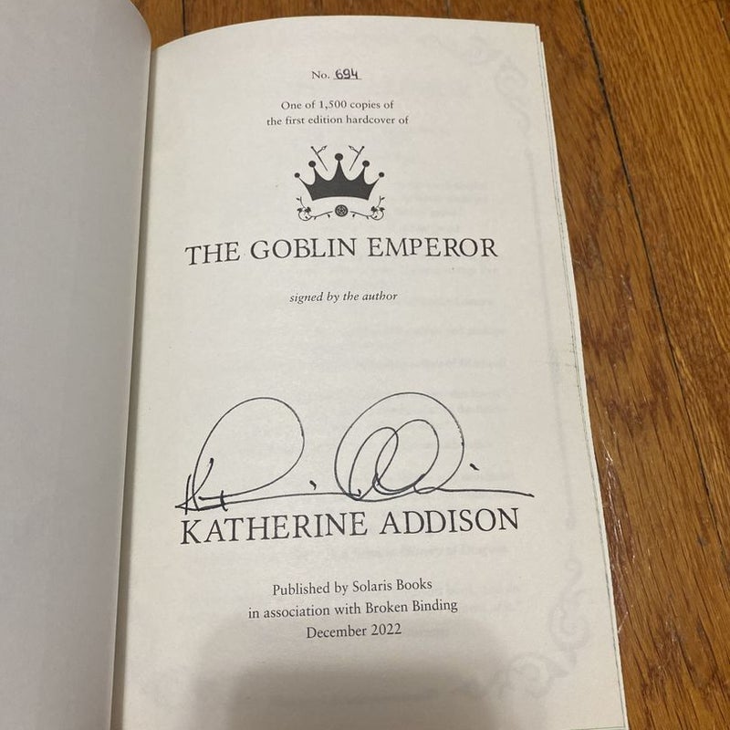 The Goblin Emperor