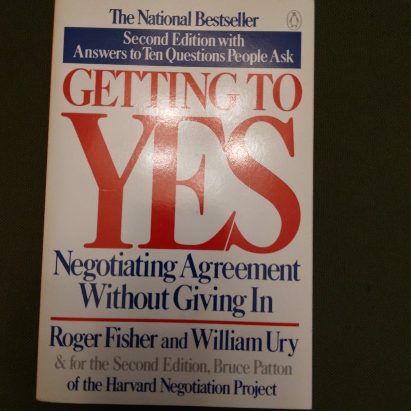 Getting to yes