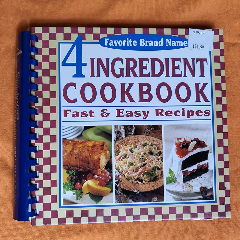 4 Ingredient Cookbook 