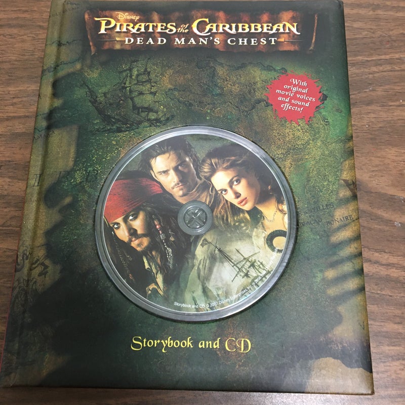 Pirates of the Caribbean: Dead Man's Chest Storybook and CD