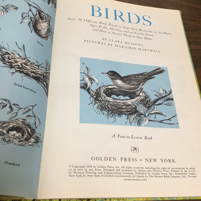 Birds -Golden Press
