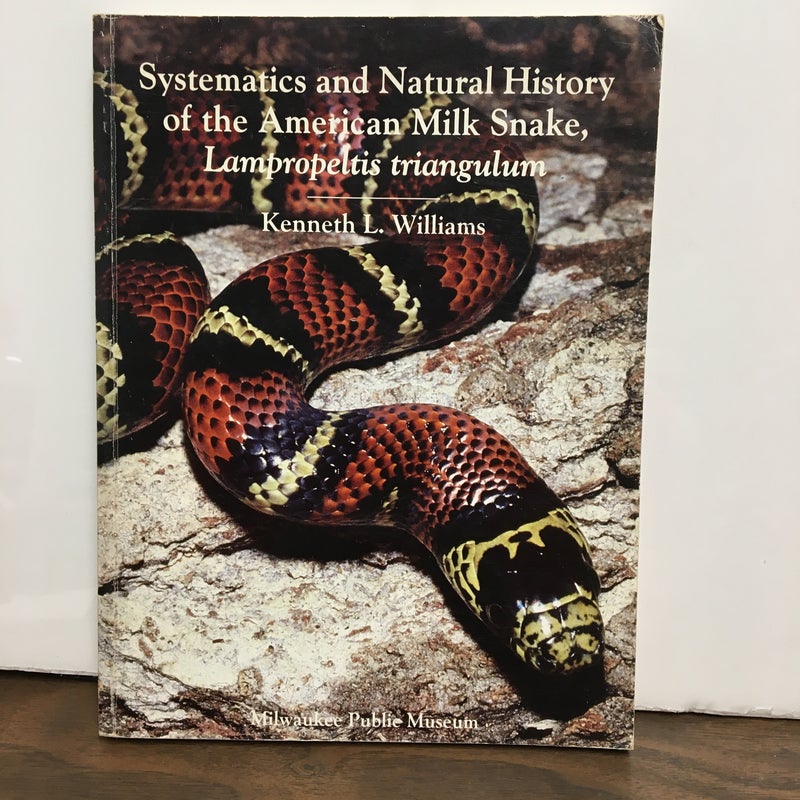 Systematics and Natural History of the