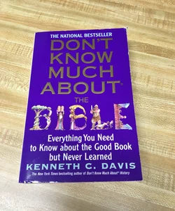 Don't Know Much about® the Bible
