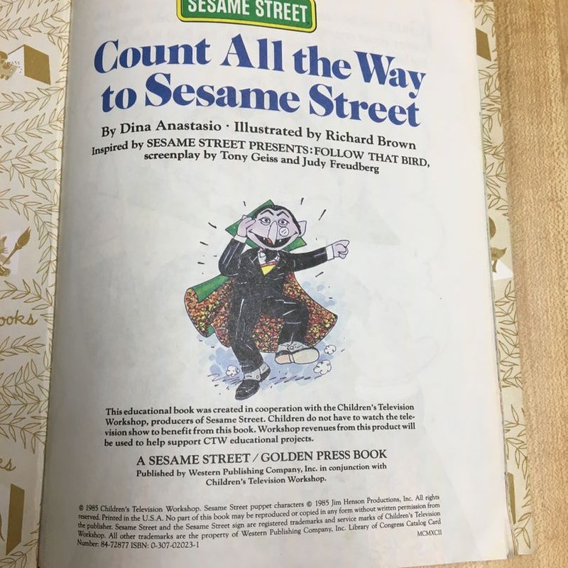 Count All the Way to Sesame Street 