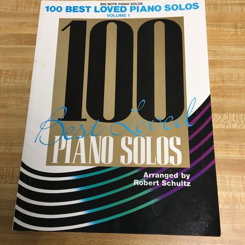 100 Best Loved Piano Solos, Vol 1