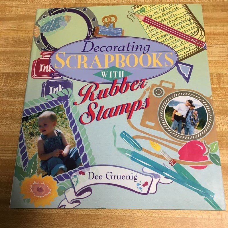 Decorating Scrapbooks with Rubber Stamps