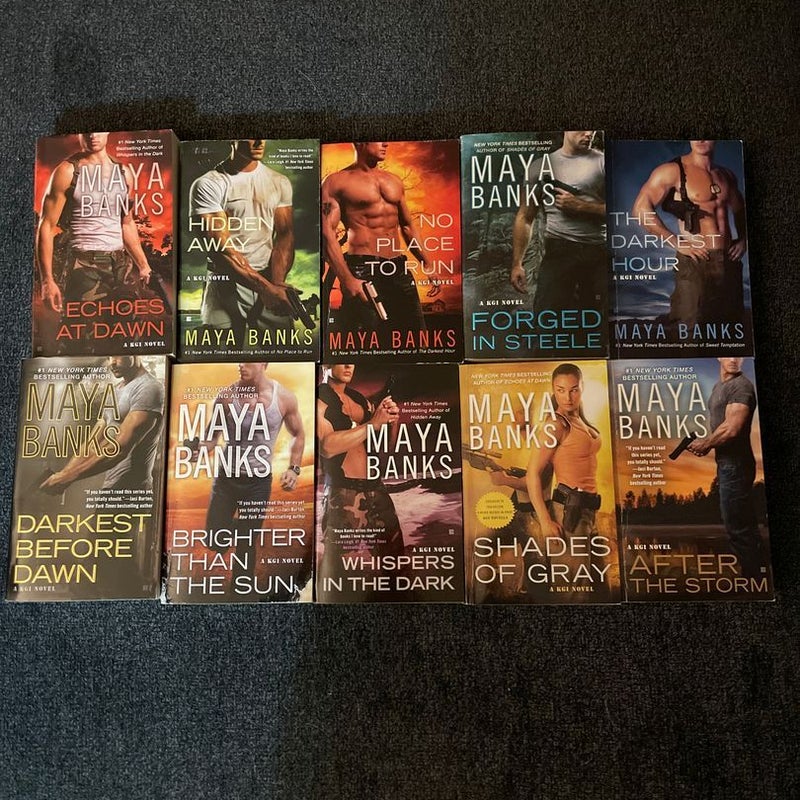 Maya Banks, KGI Series Books