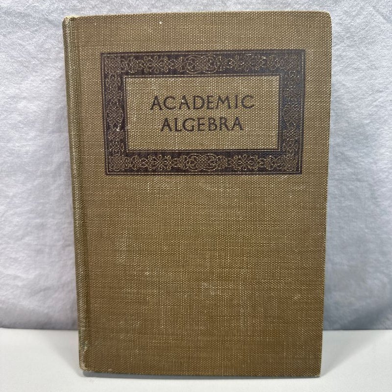 Academic Algebra